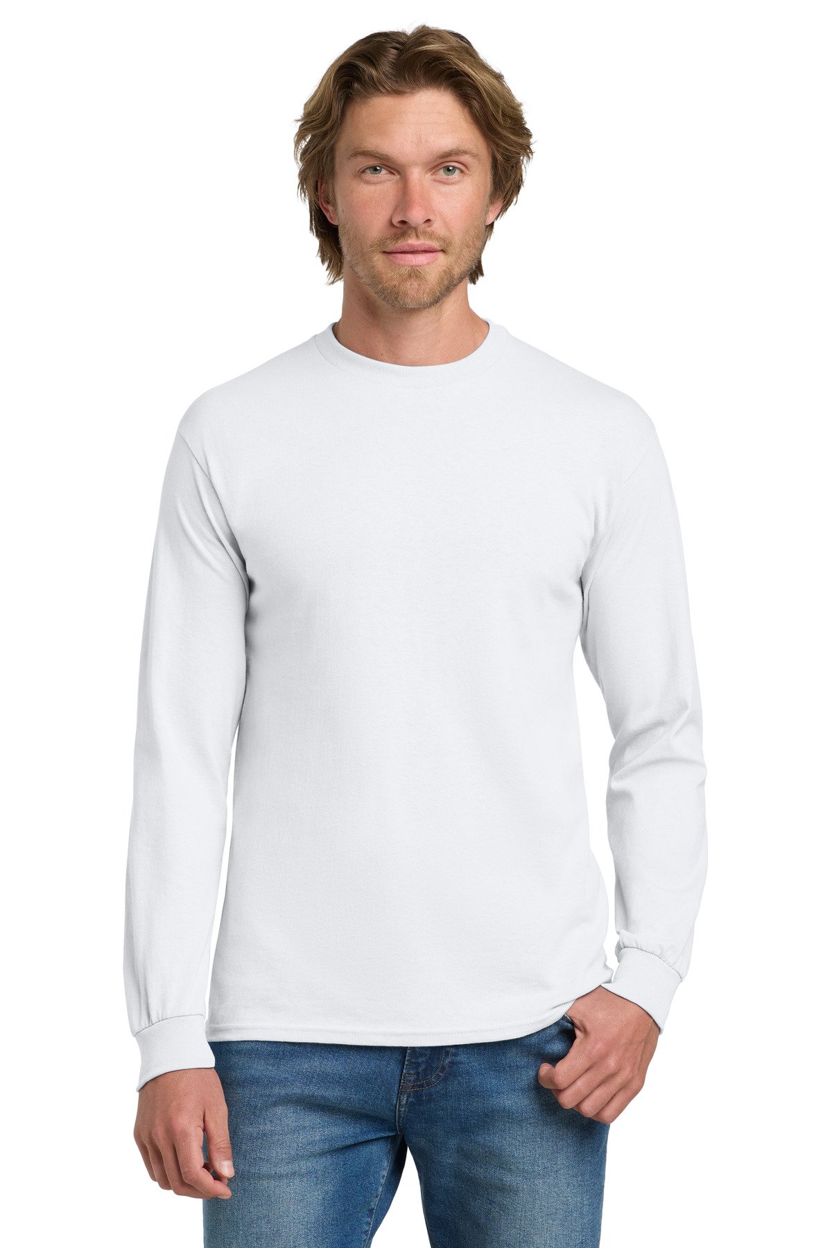 Gildan ® - Heavy Cotton  100% Cotton Long Sleeve T-Shirt. 5400 - Custom This Design