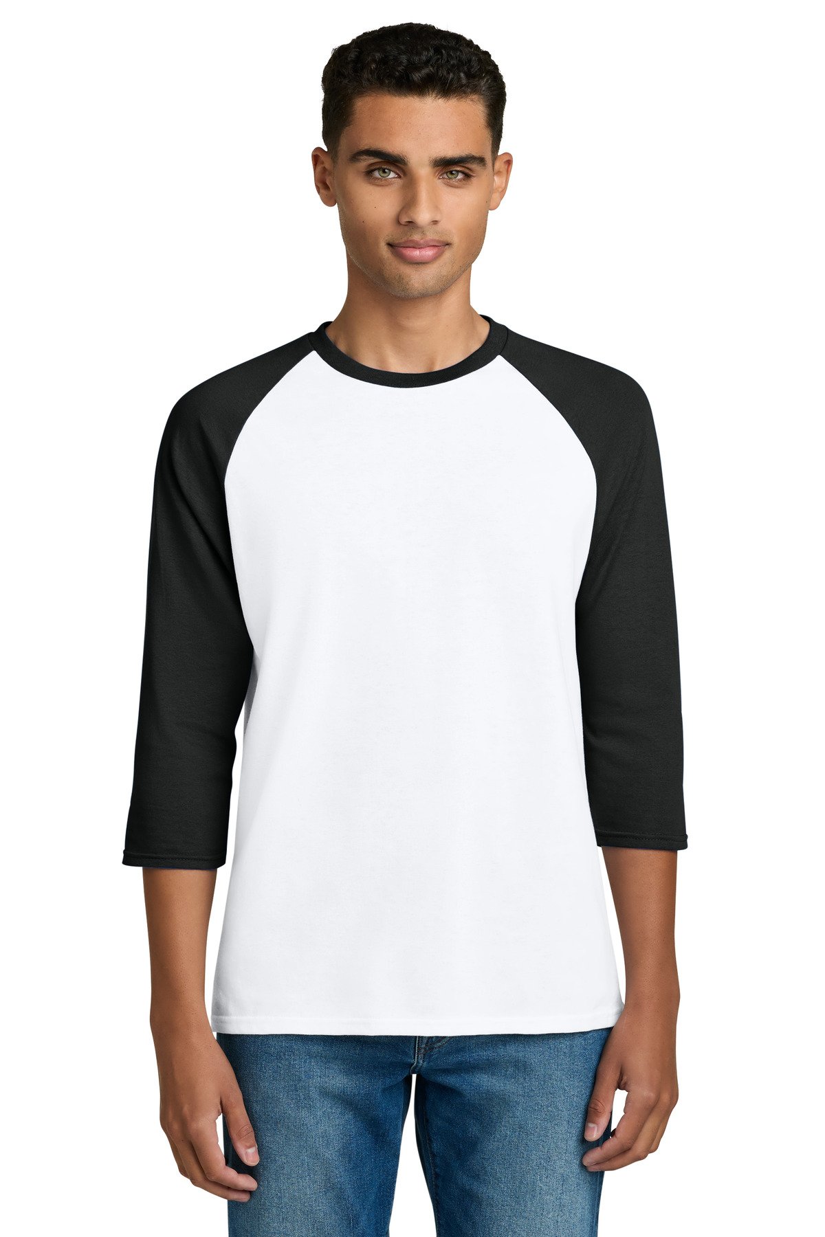 Gildan ® Heavy Cotton ™ 3/4-Sleeve Raglan T-Shirt. 5700 - Custom This Design