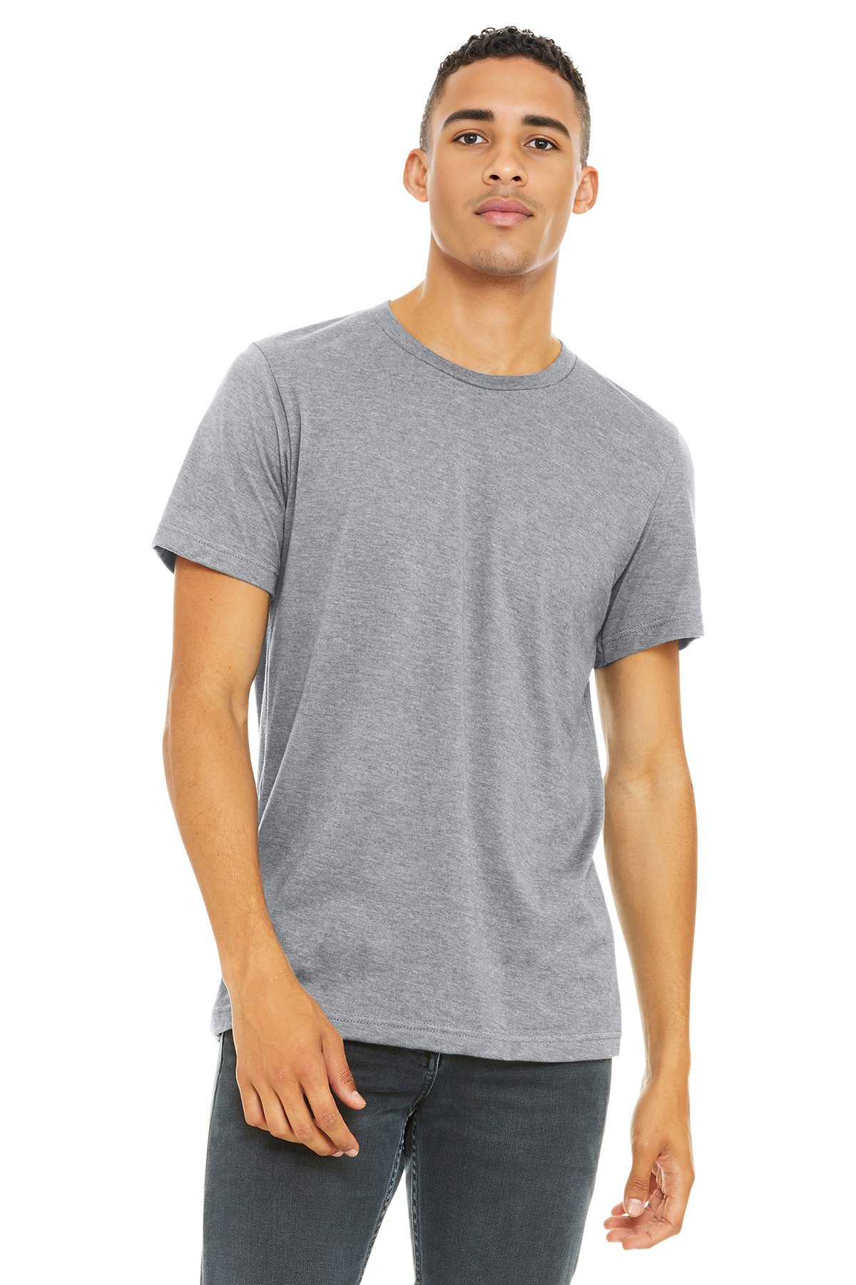 BELLA+CANVAS ® Unisex Heather CVC Short Sleeve Tee. BC3001CVC - Custom This Design