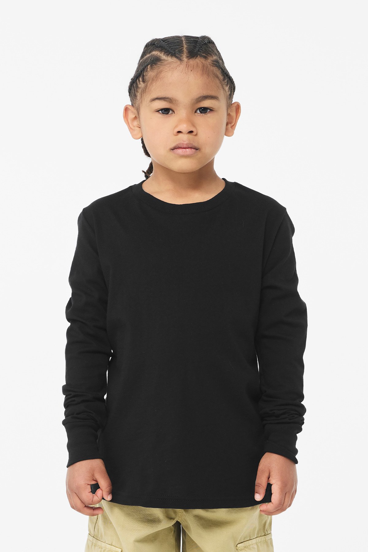BELLA+CANVAS ® Youth Jersey Long Sleeve Tee BC3501Y - Custom This Design