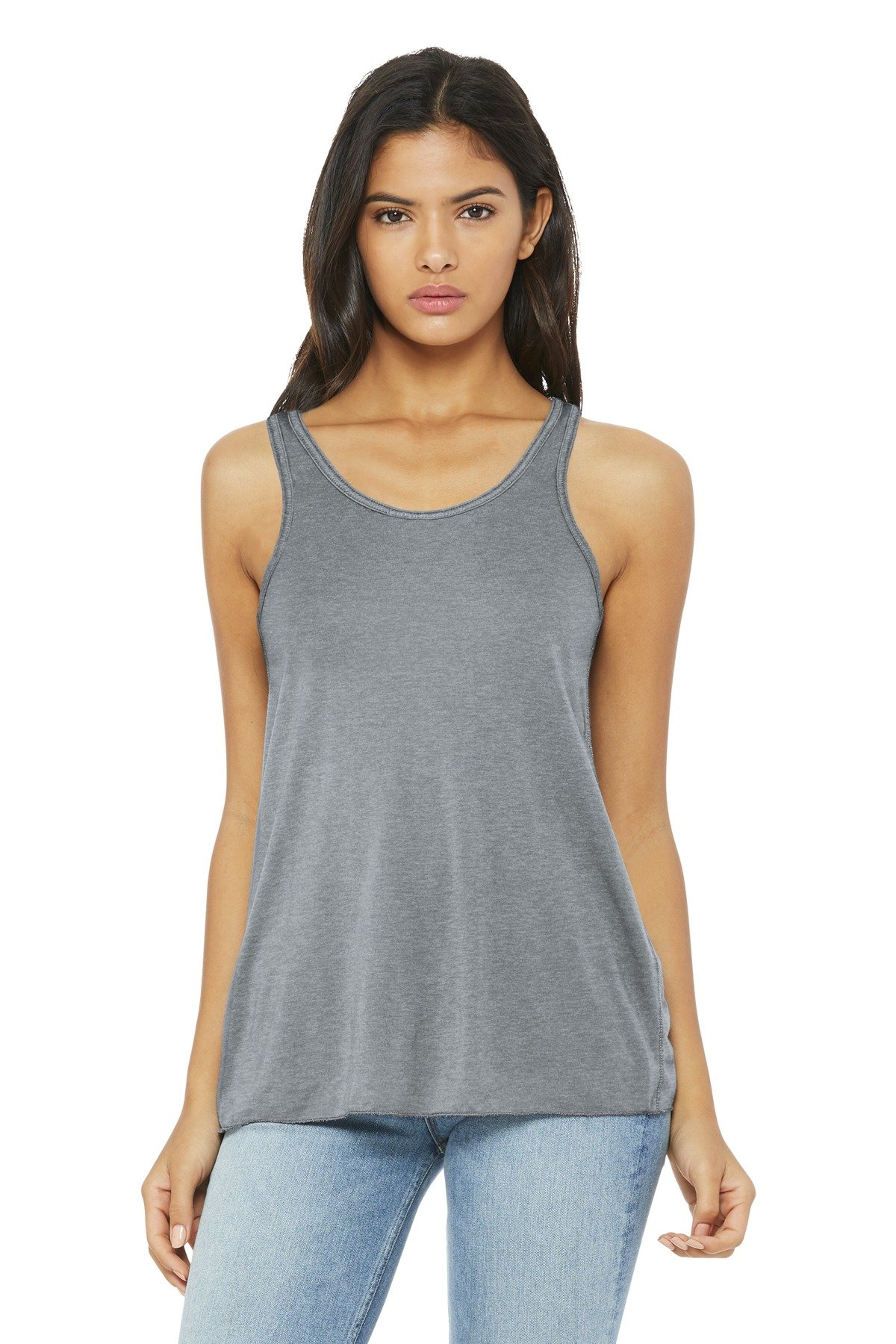 BELLA+CANVAS ® Women's Flowy Racerback Tank. BC8800 - Custom This Design