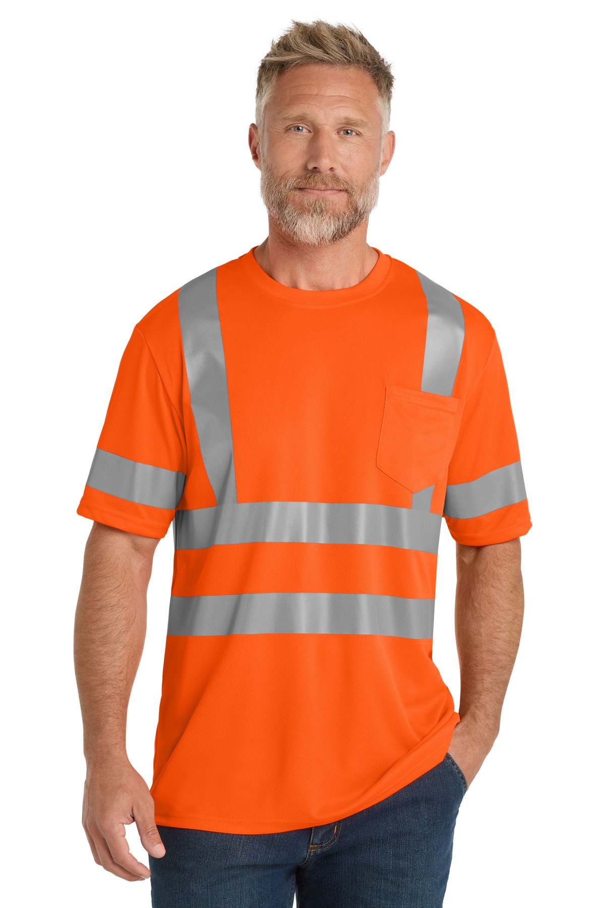 CornerStone ® ANSI 107 Class 3 Mesh Tee. CS202 - Custom This Design