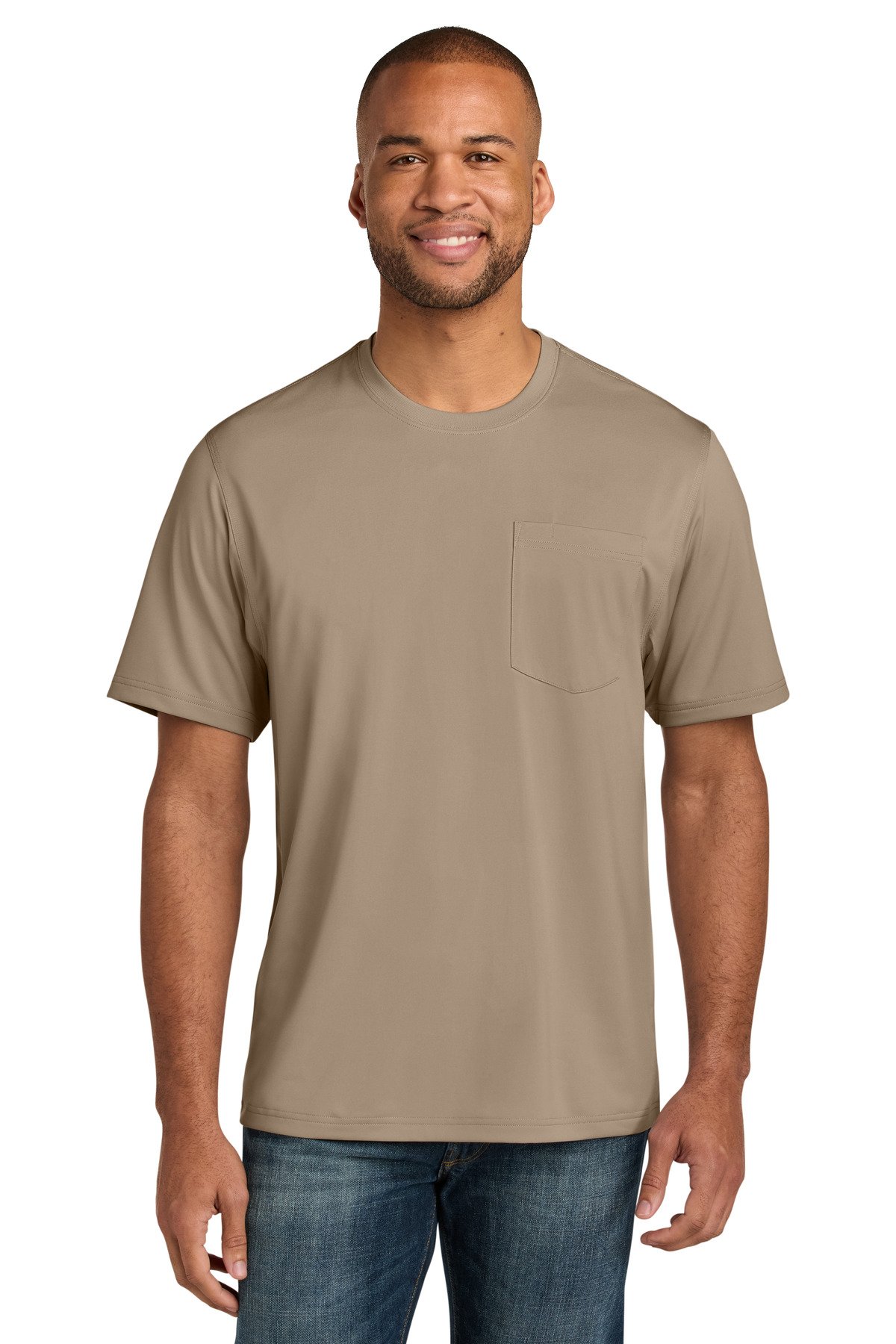 CornerStone ® Workwear Pro Short Sleeve Pocket Tee CS440P - Custom This Design