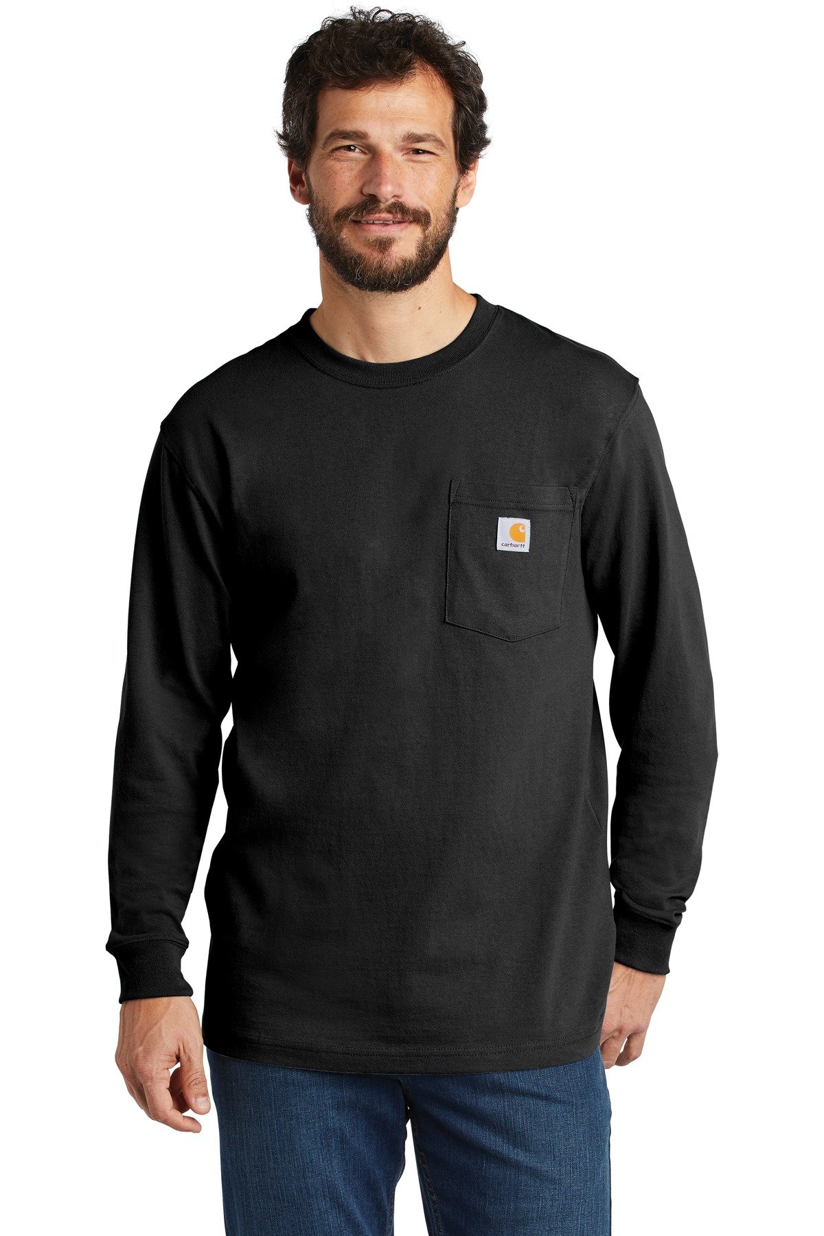 Carhartt ® Workwear Pocket Long Sleeve T-Shirt. CTK126 - Custom This Design