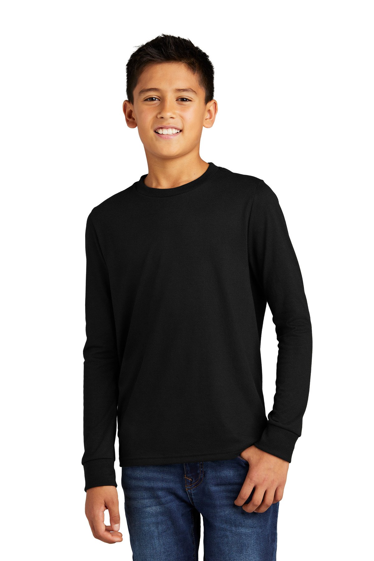 District ® Youth Perfect Tri ® Long Sleeve Tee DT132Y - Custom This Design