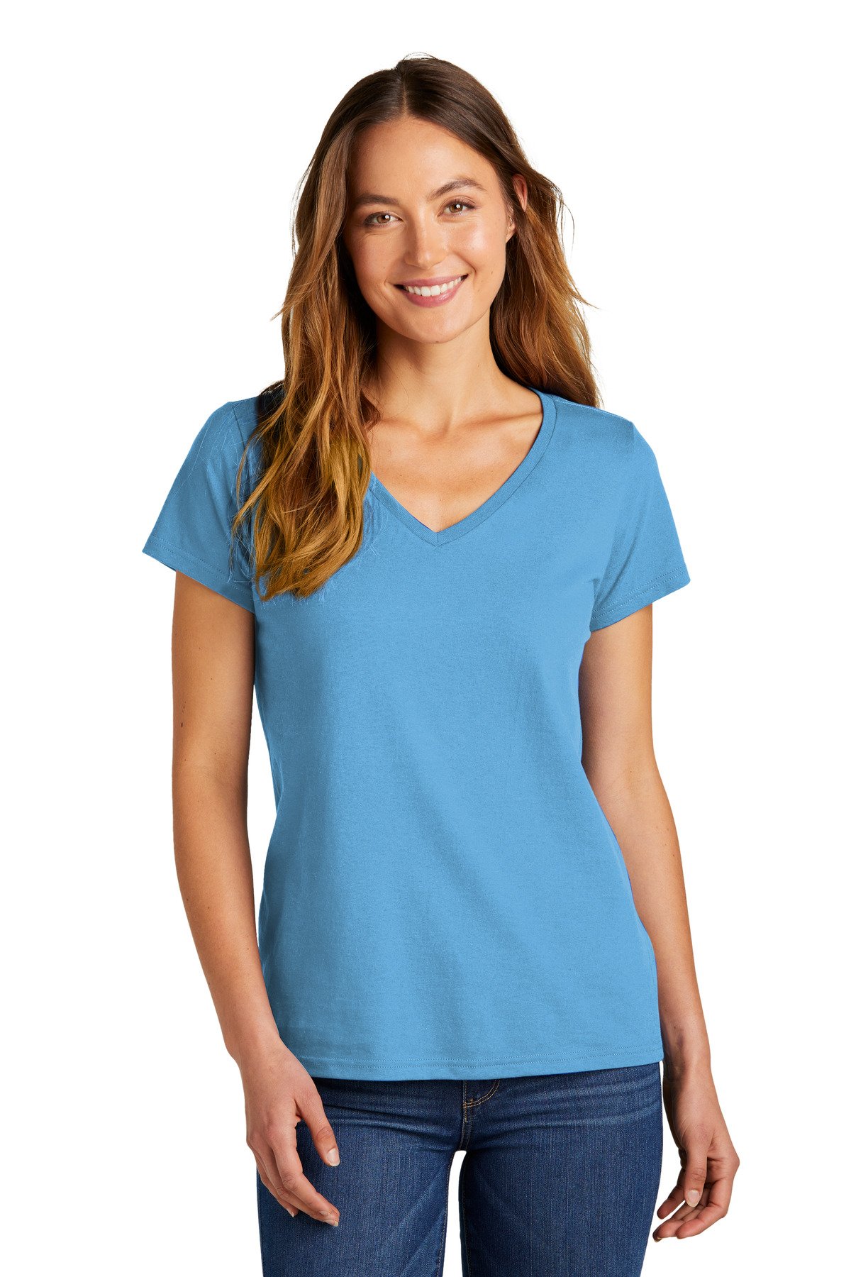 District ® Women's The Concert Tee ® V-Neck DT5002 - Custom This Design