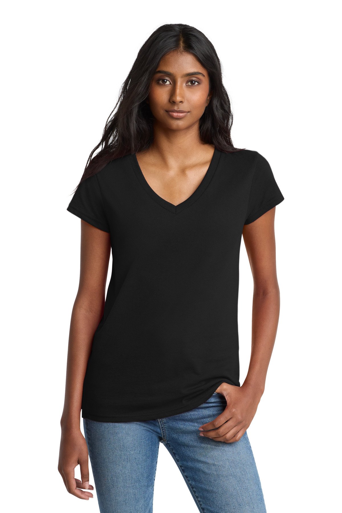 District ® Women's Re-Tee  V-Neck DT8001 - Custom This Design