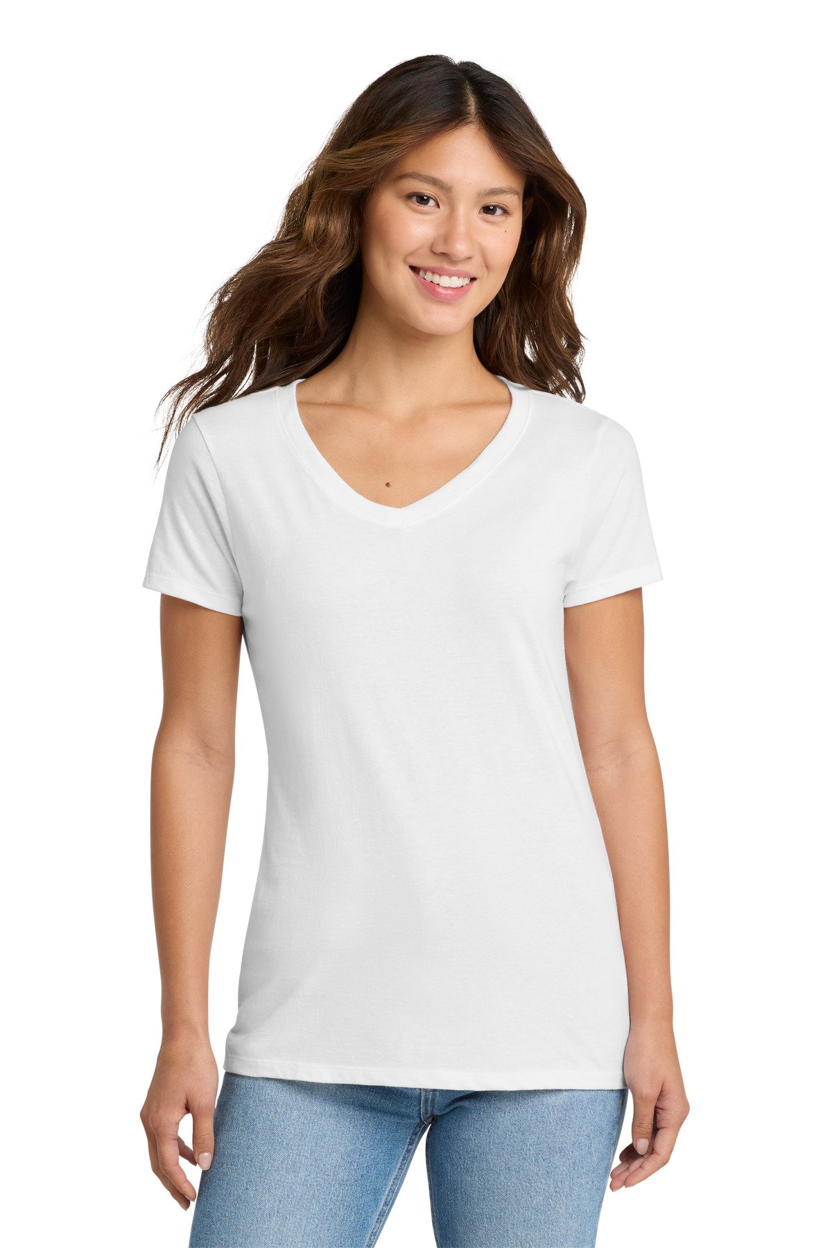 Port & Co  Women's Fan Favorite V-Neck Tee. LPC450V - Custom This Design