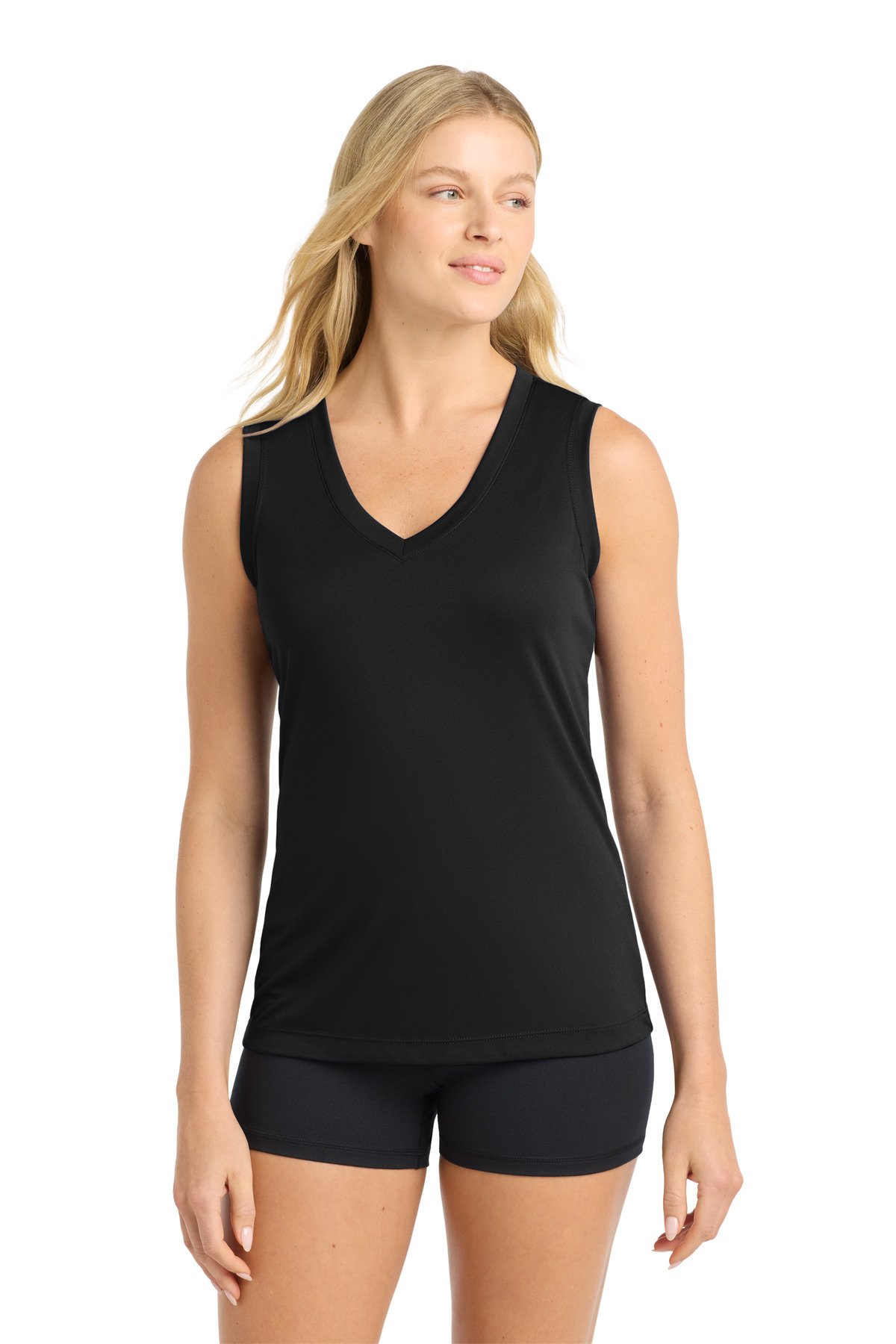 Sport-Tek ® Women's Sleeveless PosiCharge ® Competitor V-Neck Tee. LST352 - Custom This Design