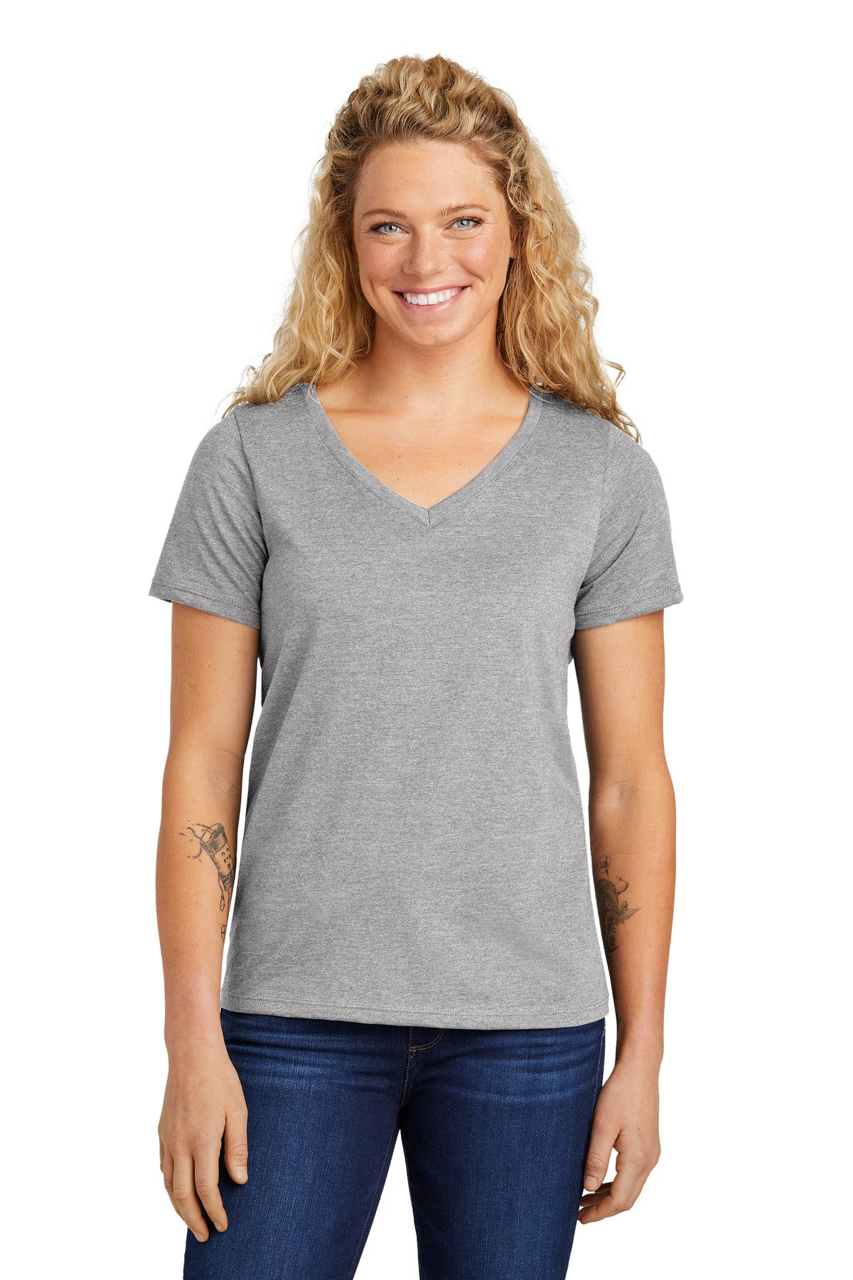 Volunteer Knitwear  Women's Daily V-Neck Tee LVL45V - Custom This Design