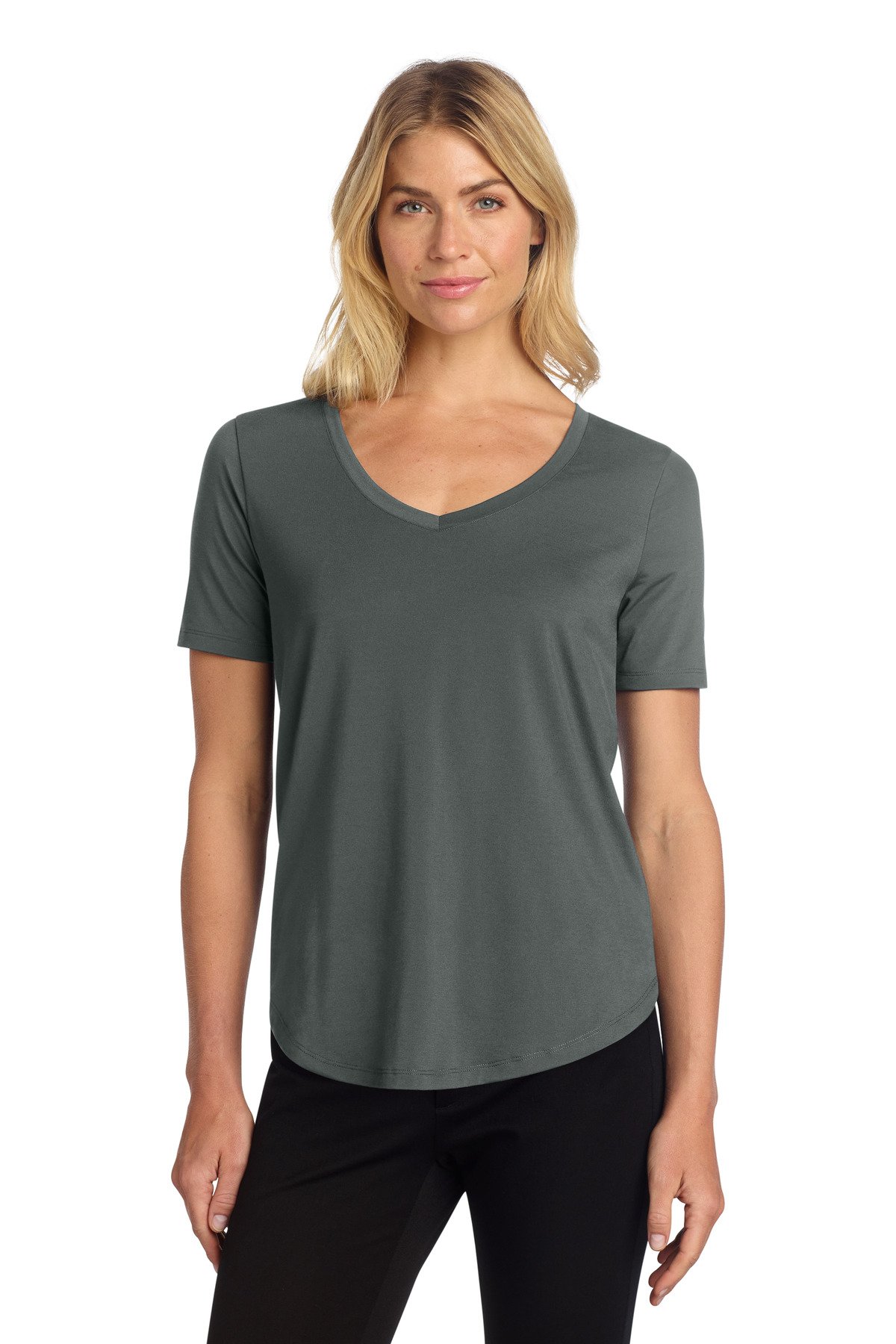 Mercer+Mettle ® Women's Stretch Jersey Relaxed Scoop MM1017 - Custom This Design