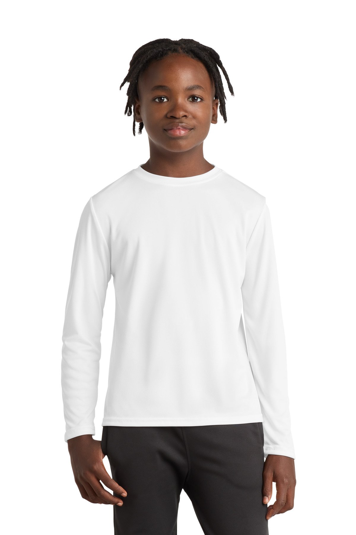 Port & Co  Youth Long Sleeve Performance Tee PC380YLS - Custom This Design