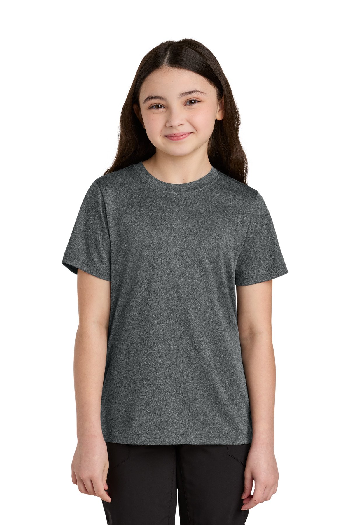 Port & Co  Youth Heather Performance Tee PC390Y - Custom This Design