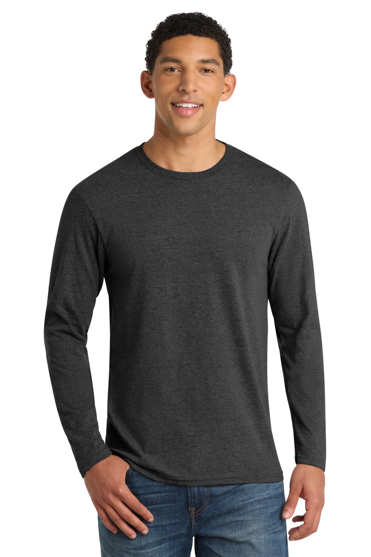 Port & Co  Long Sleeve Fan Favorite  Blend Tee. PC455LS - Custom This Design
