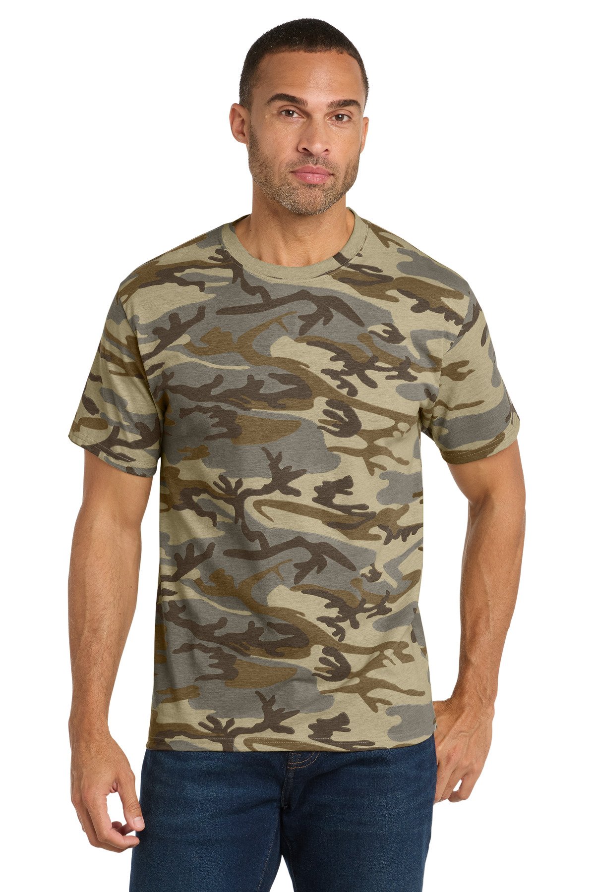 Port & Co  Core Cotton Camo Tee. PC54C - Custom This Design