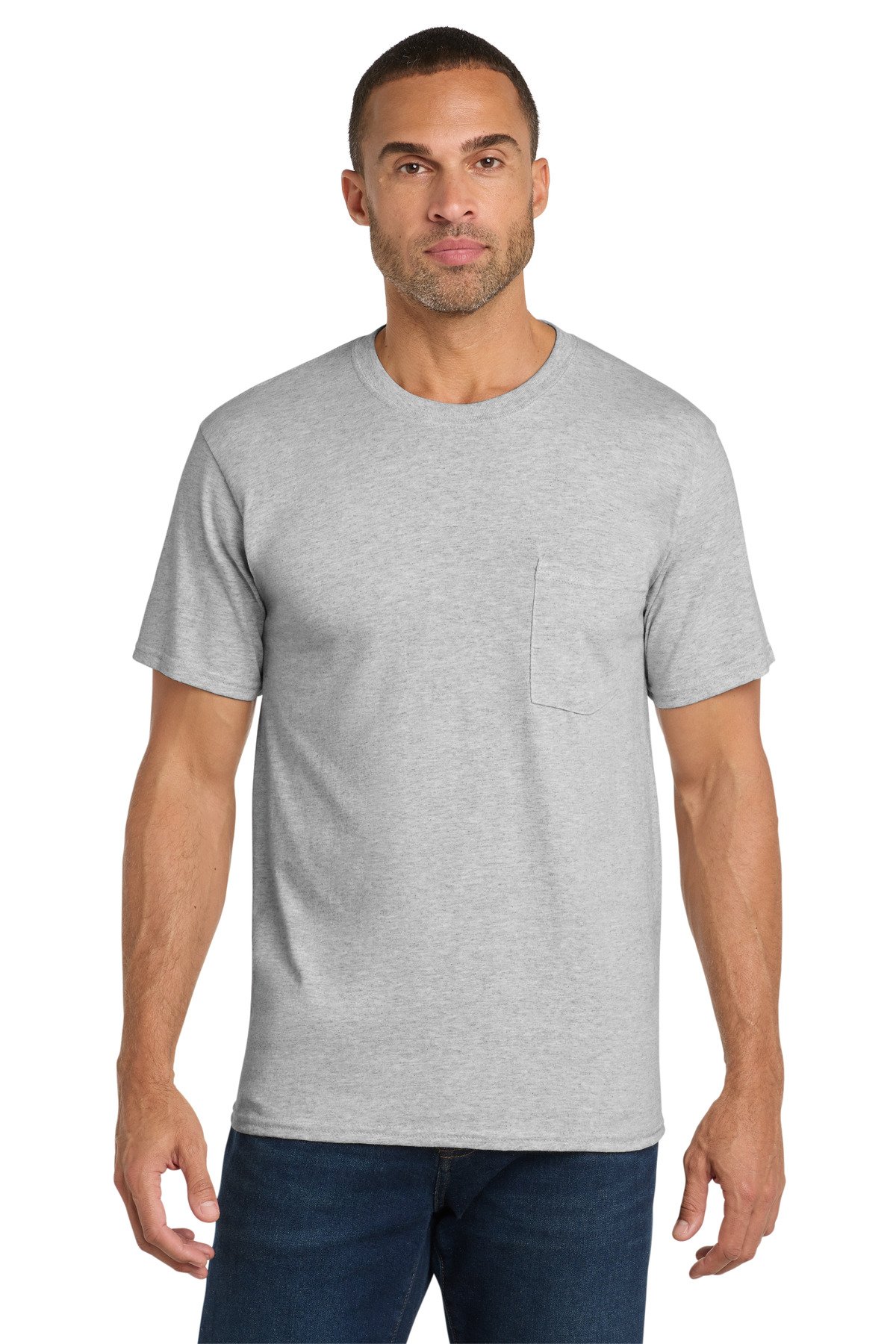 Port & Co  Core Cotton Pocket Tee. PC54P - Custom This Design