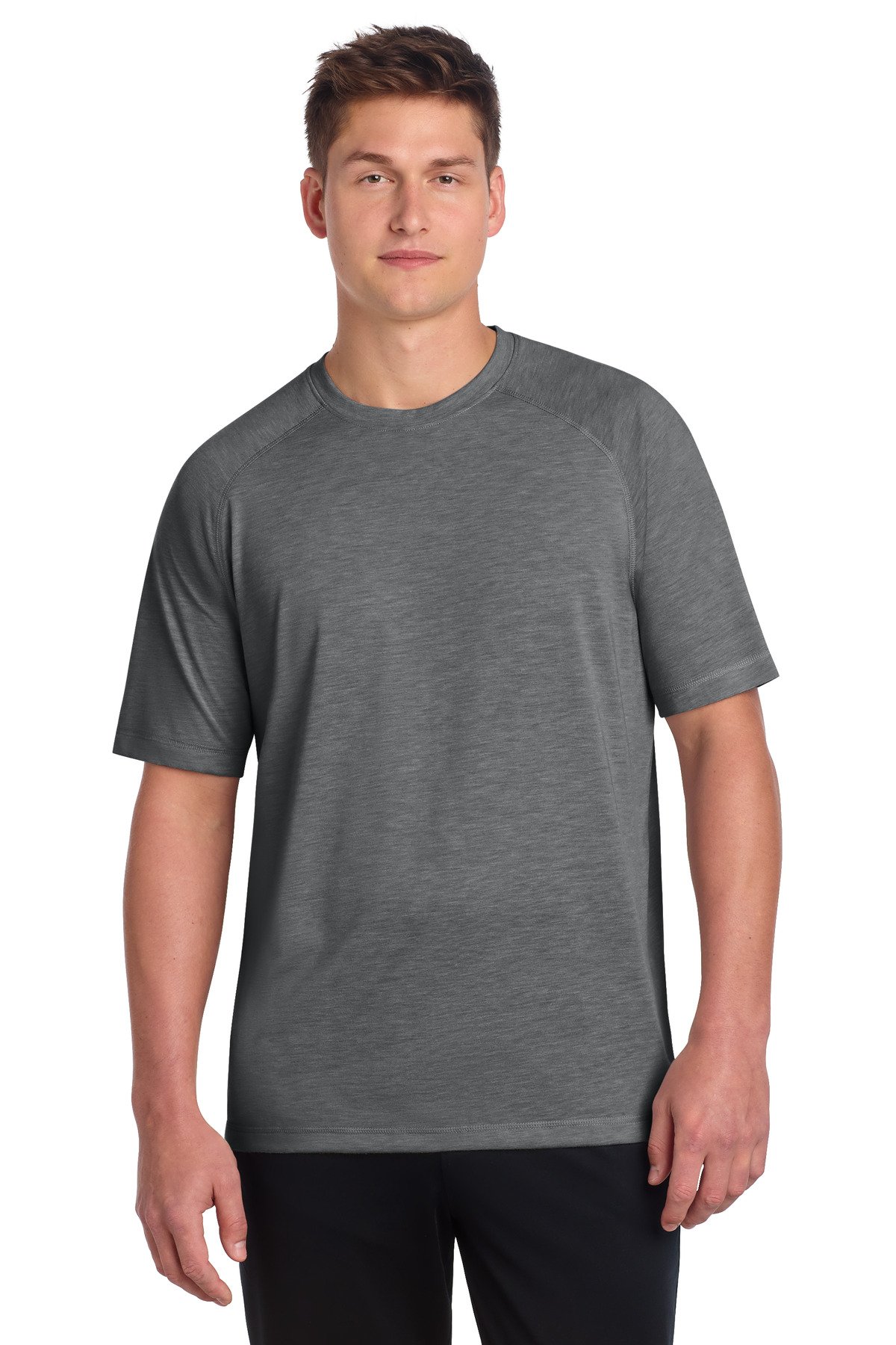 Sport-Tek ® PosiCharge ® Tri-Blend Wicking Raglan Tee. ST400 - Custom This Design