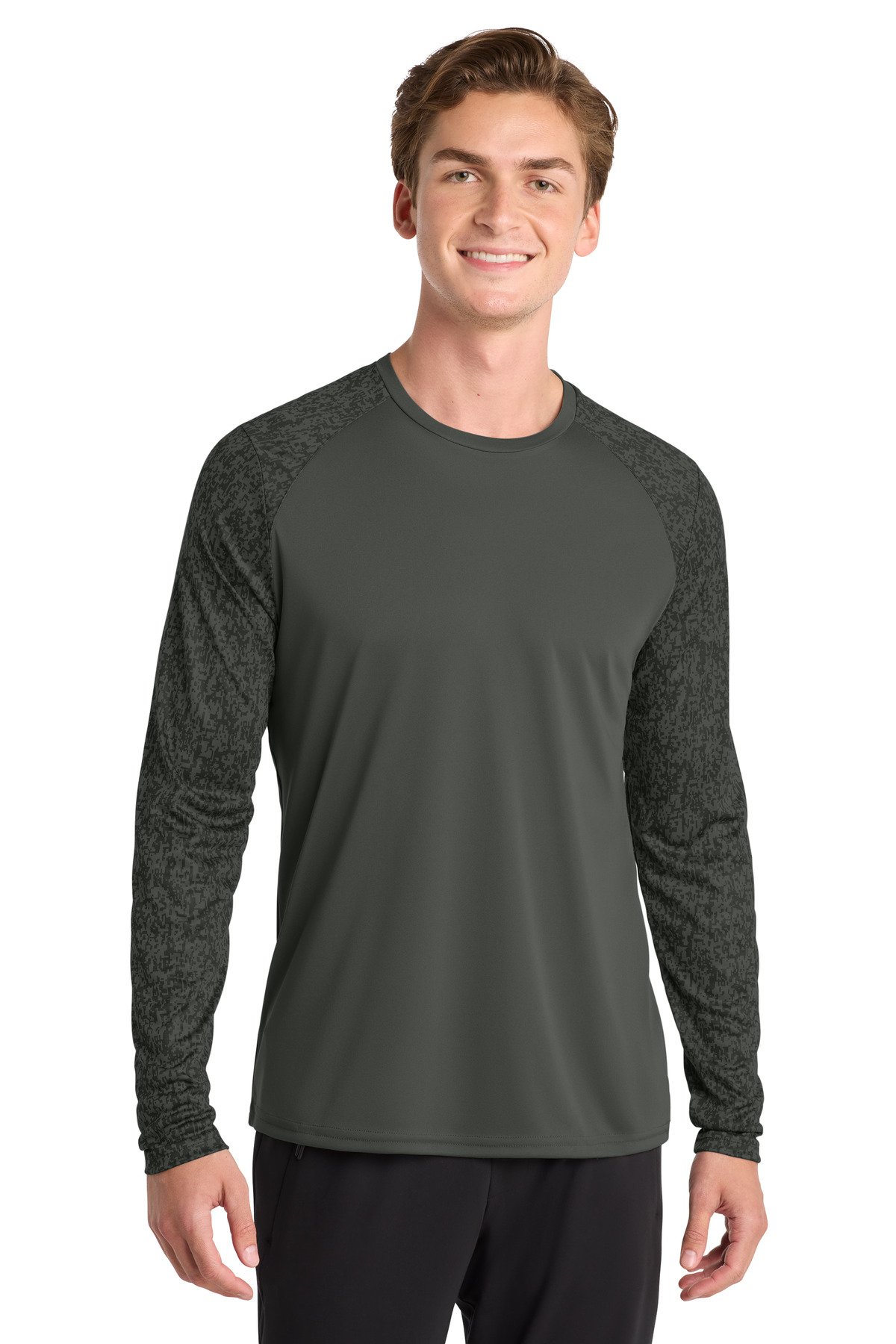 Sport-Tek ® Long Sleeve Digi Camo Tee. ST460LS - Custom This Design