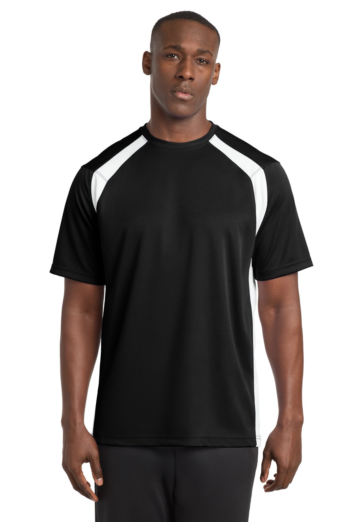 Sport-Tek ® Dry Zone ® Colorblock Crew. T478 - Custom This Design