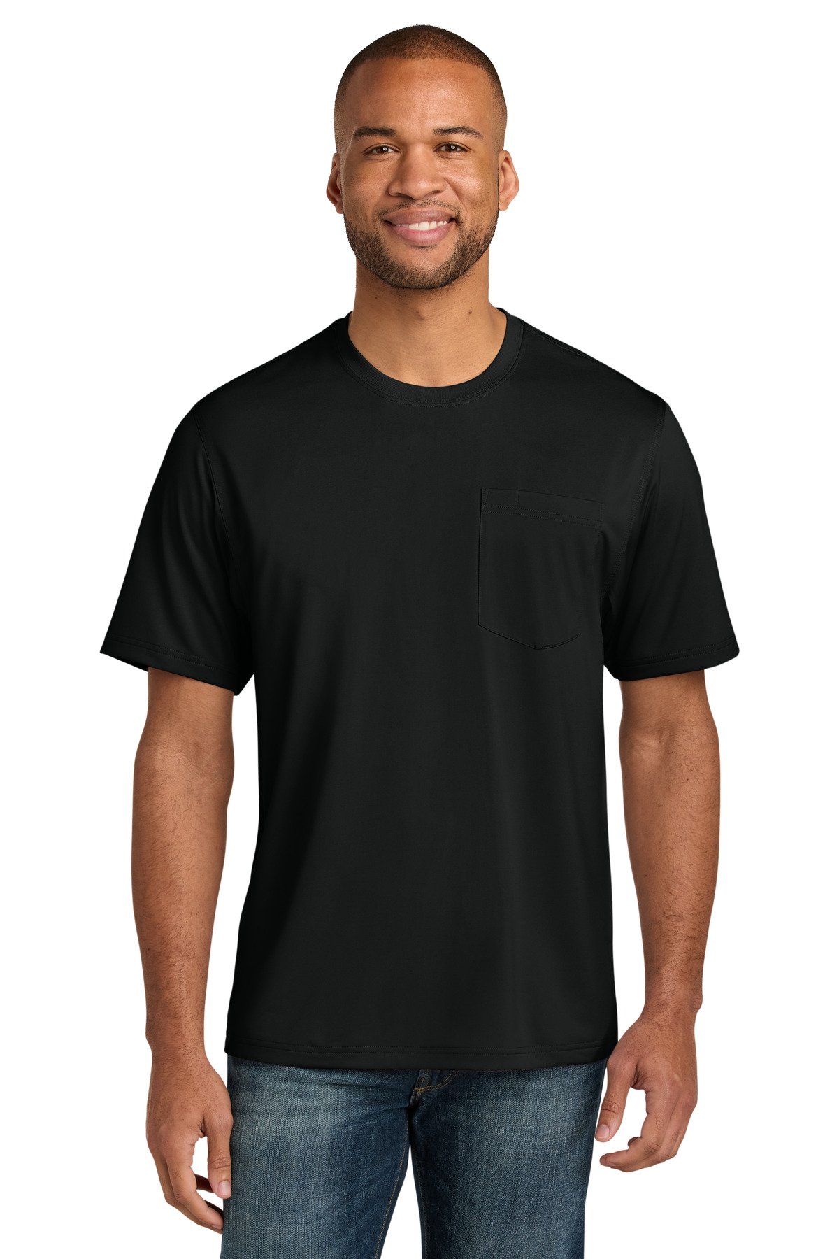 CornerStone ® Tall Workwear Pro Short Sleeve Pocket Tee TLCS440P - Custom This Design