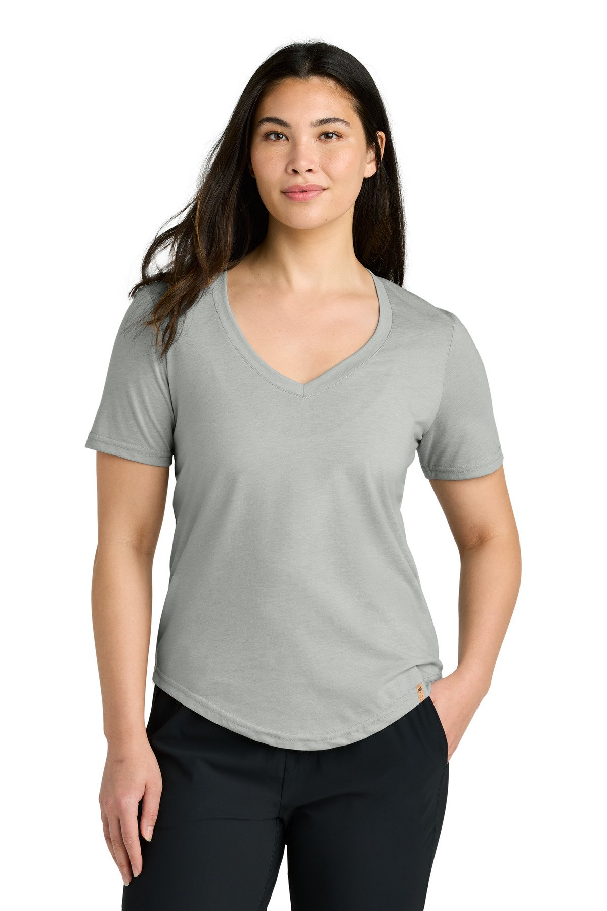tentree ® Women's TreeBlend V-Neck T-Shirt TTCW5646 - Custom This Design