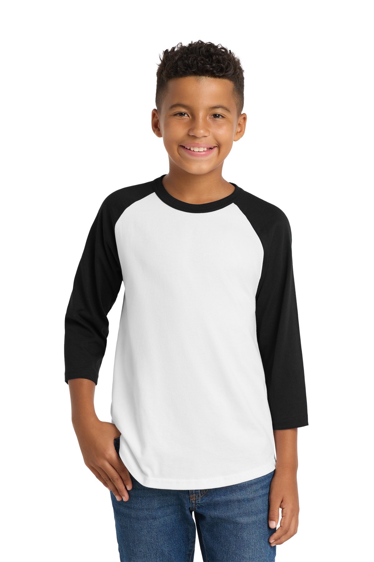 Sport-Tek ® Youth Colorblock Raglan Jersey. YT200 - Custom This Design